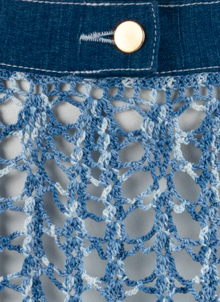 Muse Crochet Mini Skirt