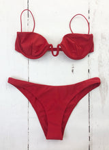 Fine Strap Balconette Top & Classic Bottom