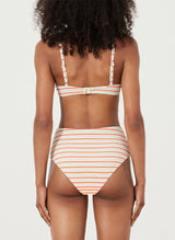 Ribbed Stripe Top & High Waisted Brief